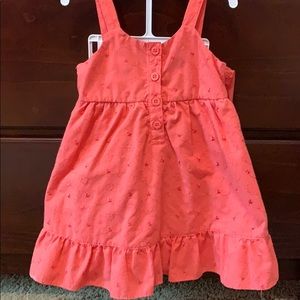 Penelope Mack Coral Dress with Bloomers